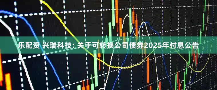 乐配资 兴瑞科技: 关于可转换公司债券2025年付息公告